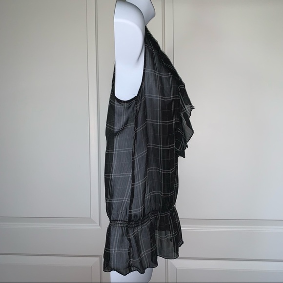 Lane Bryant Sleeveless Peplum Blouse Plaid Size 16. - Picture 5 of 7